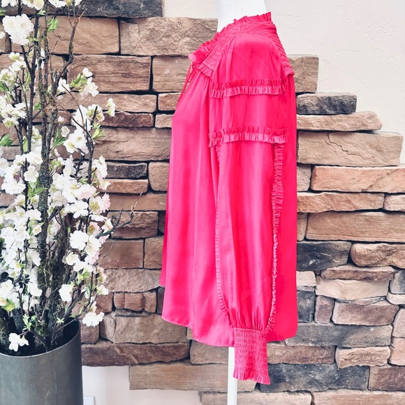 Hot Pink Blouse - Picture 3 of 4